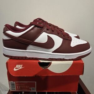 Nike Dunk Low 'Team Red' Men's Size 11.5 Alabama Roll Tide DS NIB